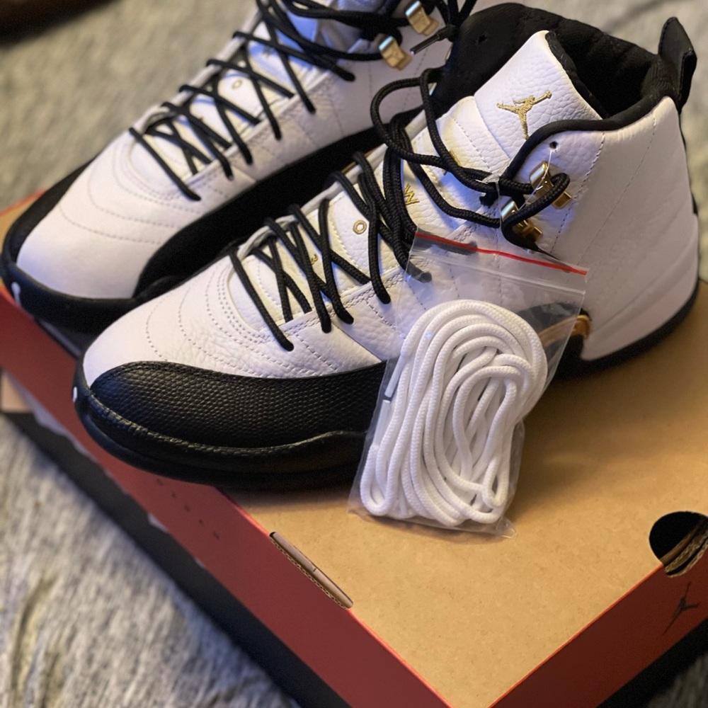 Royalty Jordan 12s 9.5